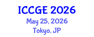 International Conference on Civil and Geological Engineering (ICCGE) May 25, 2026 - Tokyo, Japan International Conference on Civil and Geological Engineering (ICCGE) May 25, 2026 - Tokyo, Japan
