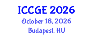 International Conference on Civil and Geological Engineering (ICCGE) October 18, 2026 - Budapest, Hungary International Conference on Civil and Geological Engineering (ICCGE) October 18, 2026 - Budapest, Hungary