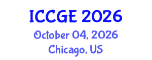 International Conference on Civil and Geological Engineering (ICCGE) October 04, 2026 - Chicago, United States