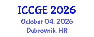International Conference on Civil and Geological Engineering (ICCGE) October 04, 2026 - Dubrovnik, Croatia