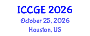 International Conference on Civil and Geological Engineering (ICCGE) October 25, 2026 - Houston, United States International Conference on Civil and Geological Engineering (ICCGE) October 25, 2026 - Houston, United States