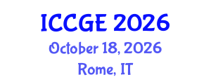 International Conference on Civil and Geological Engineering (ICCGE) October 18, 2026 - Rome, Italy International Conference on Civil and Geological Engineering (ICCGE) October 18, 2026 - Rome, Italy