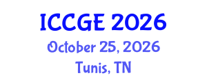 International Conference on Civil and Geological Engineering (ICCGE) October 25, 2026 - Tunis, Tunisia International Conference on Civil and Geological Engineering (ICCGE) October 25, 2026 - Tunis, Tunisia