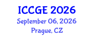 International Conference on Civil and Geological Engineering (ICCGE) September 06, 2026 - Prague, Czechia International Conference on Civil and Geological Engineering (ICCGE) September 06, 2026 - Prague, Czechia