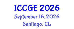 International Conference on Civil and Geological Engineering (ICCGE) September 16, 2026 - Santiago, Chile International Conference on Civil and Geological Engineering (ICCGE) September 16, 2026 - Santiago, Chile