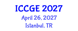International Conference on Civil and Geological Engineering (ICCGE) April 26, 2027 - Istanbul, Turkey International Conference on Civil and Geological Engineering (ICCGE) April 26, 2027 - Istanbul, Turkey