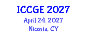 International Conference on Civil and Geological Engineering (ICCGE) April 24, 2027 - Nicosia, Cyprus International Conference on Civil and Geological Engineering (ICCGE) April 24, 2027 - Nicosia, Cyprus