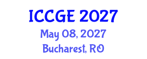 International Conference on Civil and Geological Engineering (ICCGE) May 08, 2027 - Bucharest, Romania International Conference on Civil and Geological Engineering (ICCGE) May 08, 2027 - Bucharest, Romania