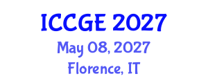 International Conference on Civil and Geological Engineering (ICCGE) May 08, 2027 - Florence, Italy International Conference on Civil and Geological Engineering (ICCGE) May 08, 2027 - Florence, Italy