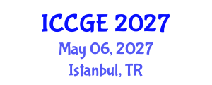 International Conference on Civil and Geological Engineering (ICCGE) May 06, 2027 - Istanbul, Turkey International Conference on Civil and Geological Engineering (ICCGE) May 06, 2027 - Istanbul, Turkey