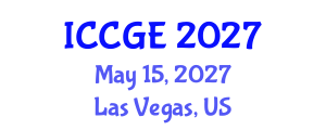 International Conference on Civil and Geological Engineering (ICCGE) May 15, 2027 - Las Vegas, United States International Conference on Civil and Geological Engineering (ICCGE) May 15, 2027 - Las Vegas, United States