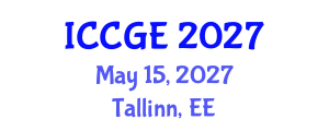 International Conference on Civil and Geological Engineering (ICCGE) May 15, 2027 - Tallinn, Estonia International Conference on Civil and Geological Engineering (ICCGE) May 15, 2027 - Tallinn, Estonia