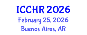 International Conference on Civil and Human Rights (ICCHR) February 25, 2026 - Buenos Aires, Argentina