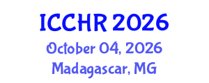 International Conference on Civil and Human Rights (ICCHR) October 04, 2026 - Madagascar, Madagascar International Conference on Civil and Human Rights (ICCHR) October 04, 2026 - Madagascar, Madagascar
