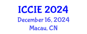 International Conference on Civil and Infrastructure Engineering (ICCIE) December 16, 2024 - Macau, China
