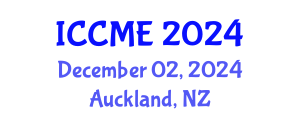 International Conference on Civil and Materials Engineering (ICCME) December 02, 2024 - Auckland, New Zealand