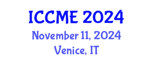 International Conference on Civil and Materials Engineering (ICCME) November 11, 2024 - Venice, Italy