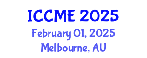 International Conference on Civil and Materials Engineering (ICCME) February 01, 2025 - Melbourne, Australia