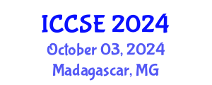 International Conference on Civil and Structural Engineering (ICCSE) October 03, 2024 - Madagascar, Madagascar