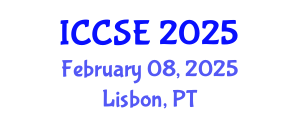 International Conference on Civil and Structural Engineering (ICCSE) February 08, 2025 - Lisbon, Portugal