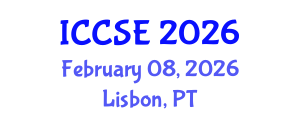 International Conference on Civil and Structural Engineering (ICCSE) February 08, 2026 - Lisbon, Portugal