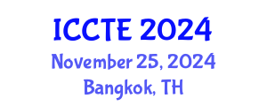 International Conference on Civil and Transport Engineering (ICCTE) November 25, 2024 - Bangkok, Thailand