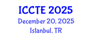 International Conference on Civil and Transport Engineering (ICCTE) December 20, 2025 - Istanbul, Turkey