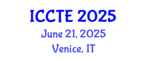 International Conference on Civil and Transport Engineering (ICCTE) June 21, 2025 - Venice, Italy