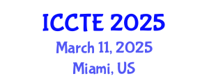 International Conference on Civil and Transport Engineering (ICCTE) March 11, 2025 - Miami, United States