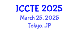 International Conference on Civil and Transport Engineering (ICCTE) March 25, 2025 - Tokyo, Japan
