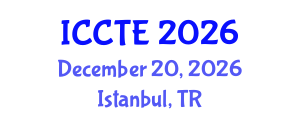 International Conference on Civil and Transport Engineering (ICCTE) December 20, 2026 - Istanbul, Turkey International Conference on Civil and Transport Engineering (ICCTE) December 20, 2026 - Istanbul, Turkey