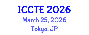 International Conference on Civil and Transport Engineering (ICCTE) March 25, 2026 - Tokyo, Japan