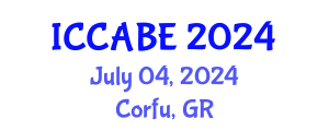International Conference on Civil, Architectural and Building Engineering (ICCABE) July 04, 2024 - Corfu, Greece