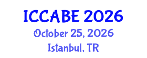 International Conference on Civil, Architectural and Building Engineering (ICCABE) October 25, 2026 - Istanbul, Turkey