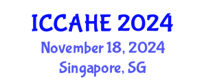International Conference on Civil, Architectural and Hydraulic Engineering (ICCAHE) November 18, 2024 - Singapore, Singapore