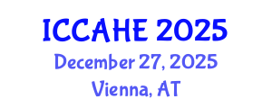 International Conference on Civil, Architectural and Hydraulic Engineering (ICCAHE) December 27, 2025 - Vienna, Austria