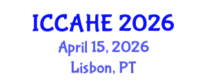 International Conference on Civil, Architectural and Hydraulic Engineering (ICCAHE) April 15, 2026 - Lisbon, Portugal