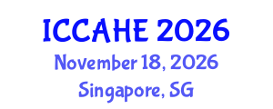 International Conference on Civil, Architectural and Hydraulic Engineering (ICCAHE) November 18, 2026 - Singapore, Singapore