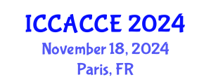 International Conference on Civil, Architectural, Structural and Constructional Engineering (ICCACCE) November 18, 2024 - Paris, France