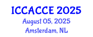 International Conference on Civil, Architectural, Structural and Constructional Engineering (ICCACCE) August 05, 2025 - Amsterdam, Netherlands