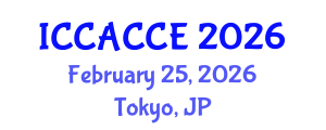 International Conference on Civil, Architectural, Structural and Constructional Engineering (ICCACCE) February 25, 2026 - Tokyo, Japan