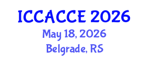 International Conference on Civil, Architectural, Structural and Constructional Engineering (ICCACCE) May 18, 2026 - Belgrade, Serbia International Conference on Civil, Architectural, Structural and Constructional Engineering (ICCACCE) May 18, 2026 - Belgrade, Serbia