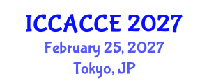 International Conference on Civil, Architectural, Structural and Constructional Engineering (ICCACCE) February 25, 2027 - Tokyo, Japan International Conference on Civil, Architectural, Structural and Constructional Engineering (ICCACCE) February 25, 2027 - Tokyo, Japan