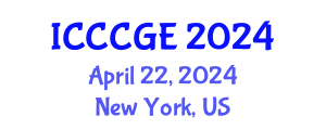 International Conference on Civil, Construction and Geological Engineering (ICCCGE) April 22, 2024 - New York, United States