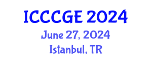 International Conference on Civil, Construction and Geological Engineering (ICCCGE) June 27, 2024 - Istanbul, Turkey