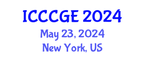 International Conference on Civil, Construction and Geological Engineering (ICCCGE) May 23, 2024 - New York, United States