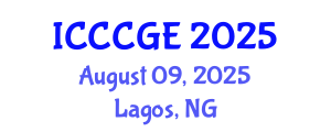 International Conference on Civil, Construction and Geological Engineering (ICCCGE) August 09, 2025 - Lagos, Nigeria