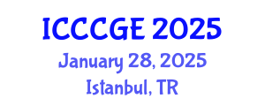 International Conference on Civil, Construction and Geological Engineering (ICCCGE) January 28, 2025 - Istanbul, Turkey