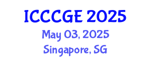 International Conference on Civil, Construction and Geological Engineering (ICCCGE) May 03, 2025 - Singapore, Singapore