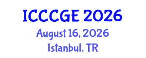 International Conference on Civil, Construction and Geological Engineering (ICCCGE) August 16, 2026 - Istanbul, Turkey